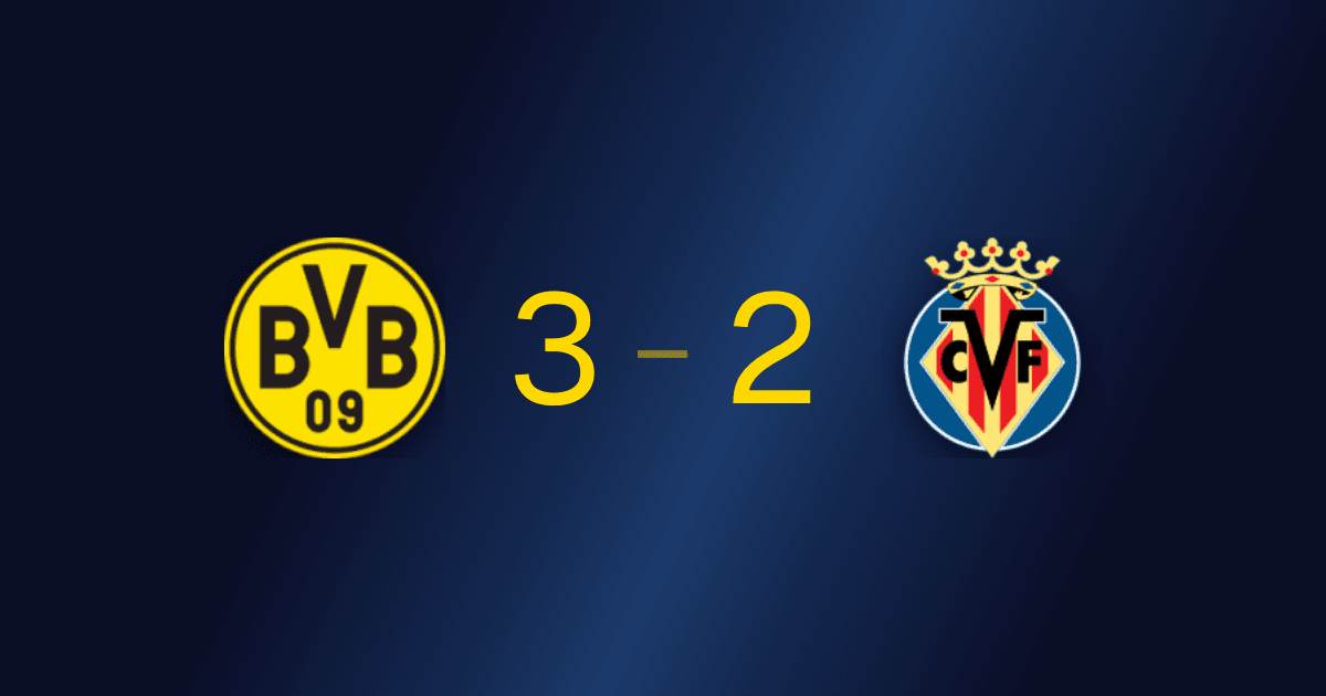 Borussia Dortmund 3-2 Villarreal: A Battle of Yellow Kicks Off the Champions League